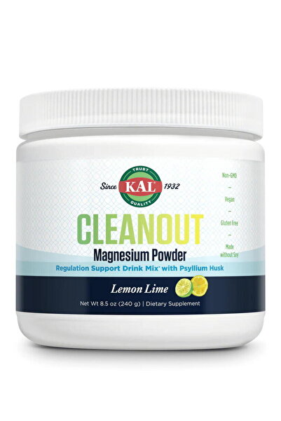 KAL Cleanout Magnesium Powder (Aroma de Lamaie si Lamaie Verde) 240g Secom,