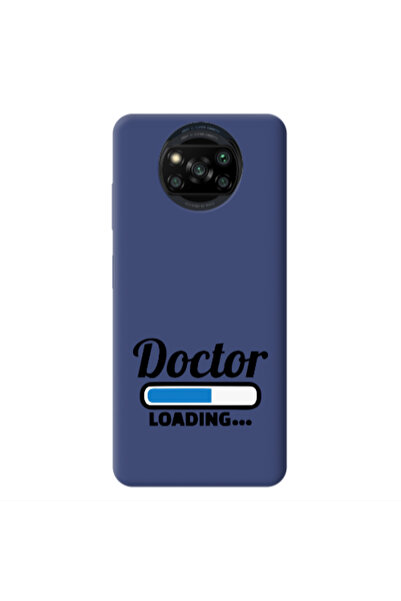 Other Xiaomi Poco X3 /X3 Pro Doctor Loading Dark blue Colored Silicone TPU Θήκη