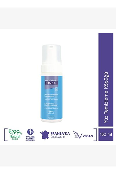 Eau Thermale Jonzac Eau De Jonzac Organic Oxygenating Cleansing Foam 150 ml