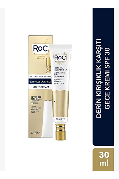 Roc Retinol Correxion Wrinkle Correct Deep Anti-Wrinkle Night Cream 30 ml