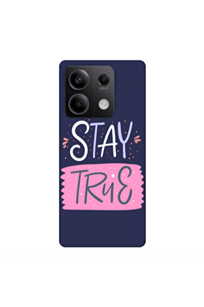 Other Xiaomi Redmi Note 13Pro 5G Stay True Dark blue Colored Silicone TPU Θήκη