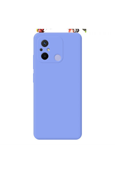 Other Xiaomi Redmi 12C Mixed Butterflys Light Purple Colored Silicone TPU Θήκη