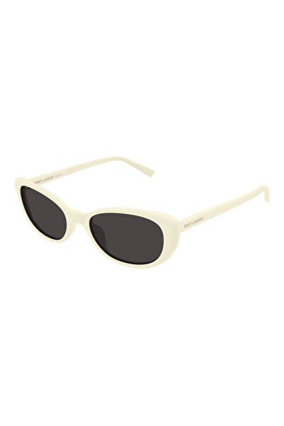 Saint Laurent SL 822 004 Kadın Güneş Gözlüğü Ivory Beyaz