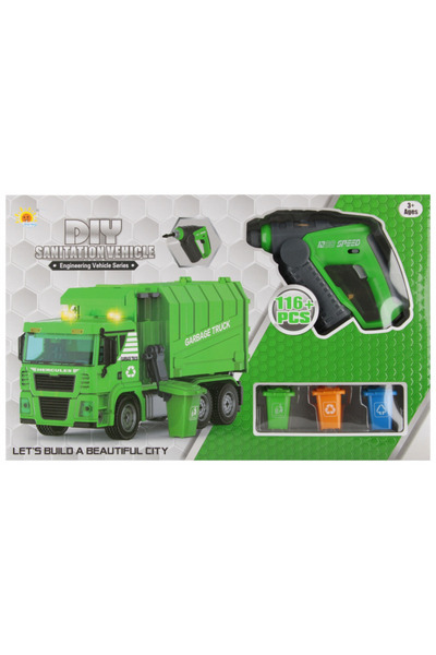 MC Micostore Jucarie set camion gunoi + accesorii, 45x28x10cm, MegaCreative, ...