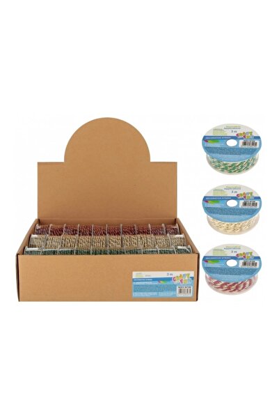 MC Micostore Banda decorativa, sfoara, rosu, verde, auriu, Craft with Fun, 56...