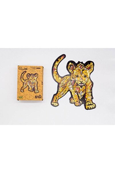 PuzzleOK Puzzle, Lemn, Multicolor