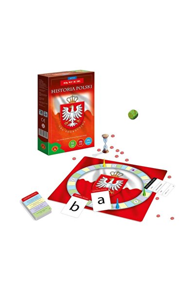 ALEXANDER Joc educational Quiz Historia Polski Mini, quiz istoric pentru copi...