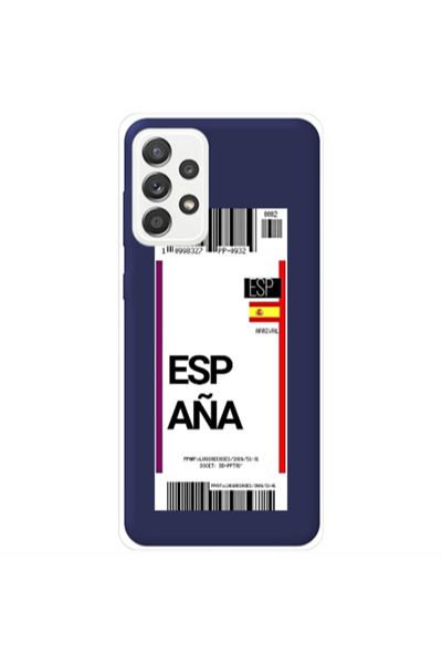 Other Samsung A72 Espana Arrival Dark blue Colored Silicone TPU Θήκη