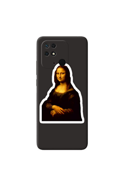 Other Xiaomi Redmi 10C Davinci Black Colored Silicone TPU Θήκη