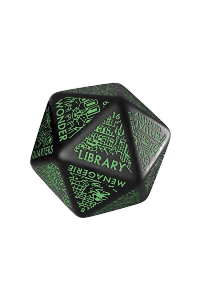 Q WORKSHOP Zar Viridian D20 pentru Generarea Temnitelor