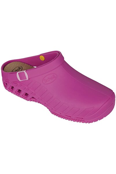 Scholl Saboti de lucru autoclavabili Clog Evo, fuchsia, marimea 36/37,