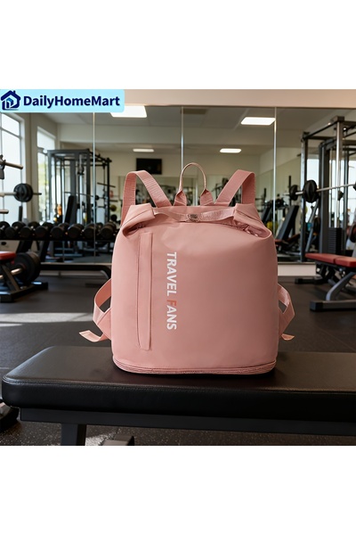 RollsTimi The new dry and wet separation fitness bag, portable short-distance...