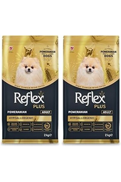 Reflex Plus Pomeranian Yetişkin Köpek Maması 2 Kg (2 paketi)