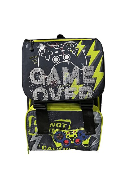 Justnote Σακίδιο Πλάτης Δημοτικού Σχολείου Game Over 40x28x14εκ. 703751