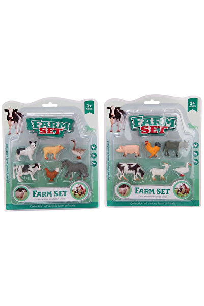 OEM Set figurine animale de companie Trifox multicolor 6 piese 0x21x25cm