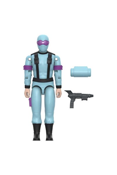 OEM Figurina de Actiune GI Joe ReAction+ Wave 06 Snake Eyes, 10 cm, Multicolor
