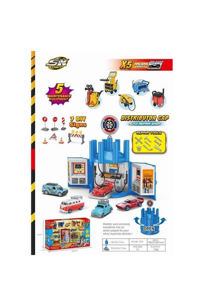 OEM Set de parcare SK-127S de la Maksik - și joc educativ pentru copii 3+