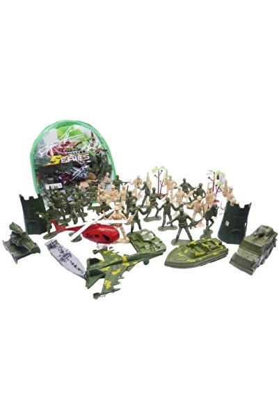 OEM Set jucarii militare Merkpol Military Series, cu figurine si vehicule, di...