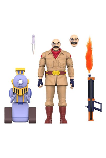 OEM Figurina ThunderCats Ultimates Safari Joe, 18 cm, multicolor, set cu acce...