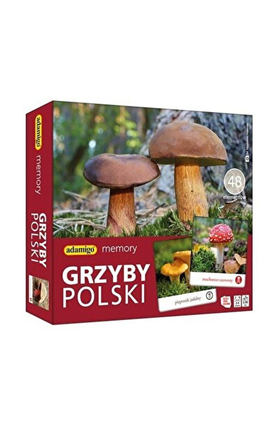 OEM Set educativ "Comorile Ciupercilor Poloneze" de la Adamigo - Joc de memor...