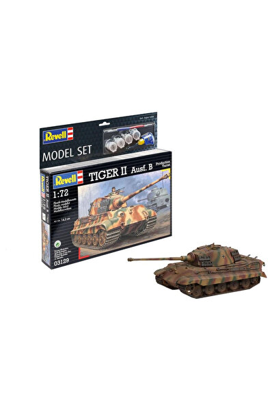 OEM Model Tanc Tiger II Ausf. B 1:72 cu accesorii - Set de model Revell