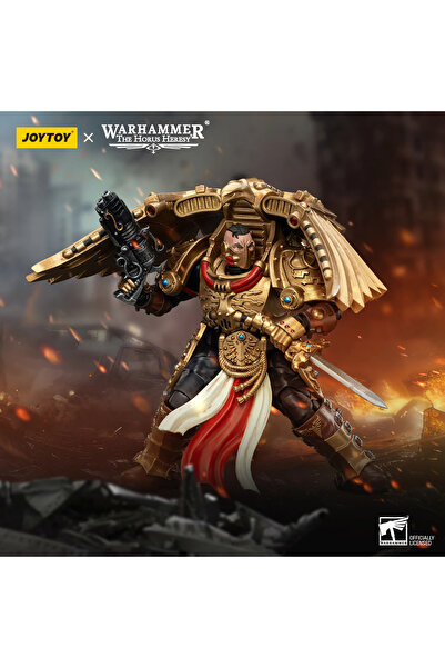 OEM Figurina Legio Custodes Venatari cu Kinetic Destroyer, JoyToy, 13 cm, det...