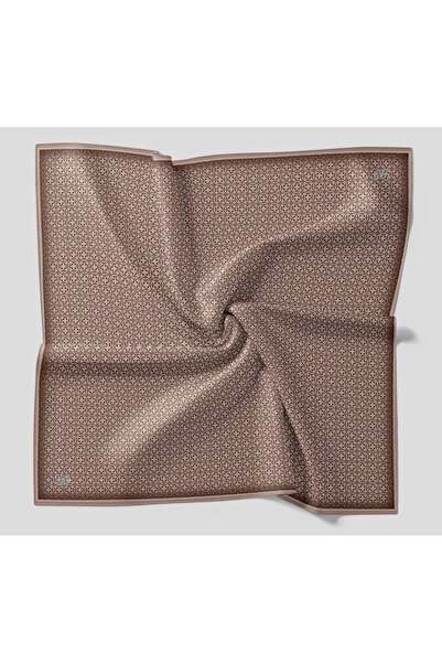 Levidor Tiny Geometric Pattern Double Color Series Sparkling Crystal Scarf