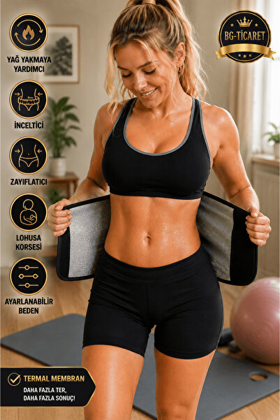 bgvibe Thermal Sweat Corset Waist Belly Shaping Belt Fitness Sports Maternity...