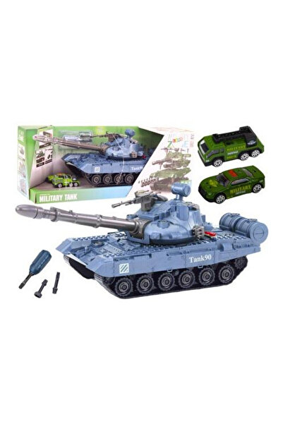 OEM Tanc militar DIY Leantoys cu sunet și funcție de dezasamblare 3+