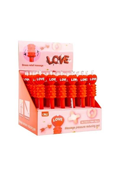 OEM Pix cu gel Fandy Love cu rolă de masaj, albastru 0,5 mm, 36 bucăți