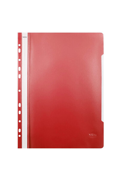 MC Micostore Noki 482011-080 папка за документи, пластмасова, червена, с мног...