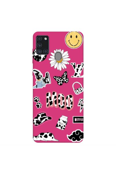 Other Samsung A21S Find Yourself 6 Fuchsia Colored Silicone TPU Θήκη