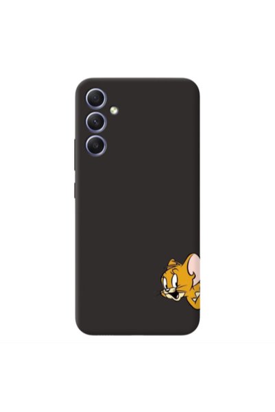 Other Samsung Galaxy A05s Jerry 2 Black Colored Silicone TPU Θήκη