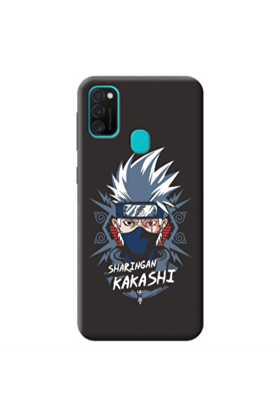 Other Samsung M21 Anime Mangoo Black Colored Silicone TPU Θήκη