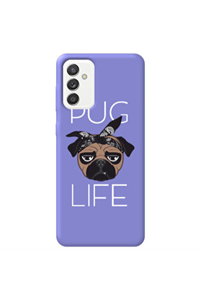 Other Samsung M13 Pug Life Purple Colored Silicone TPU Θήκη