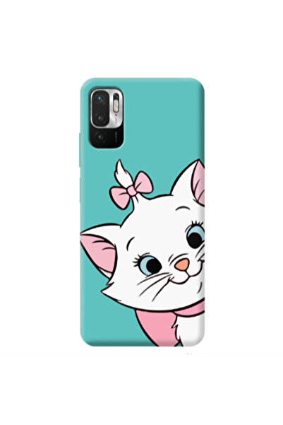 Other Xiaomi Redmi Note 10 Pro 5G I am here Turquoise Colored Silicone TPU Θήκη
