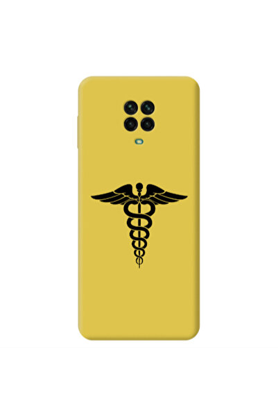 Other Xiaomi Redmi Note 9 Pro Medical Spa Yellow Colored Silicone TPU Θήκη