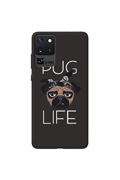 Other Samsung S20 Ultra Pug Life Black Colored Silicone TPU Θήκη
