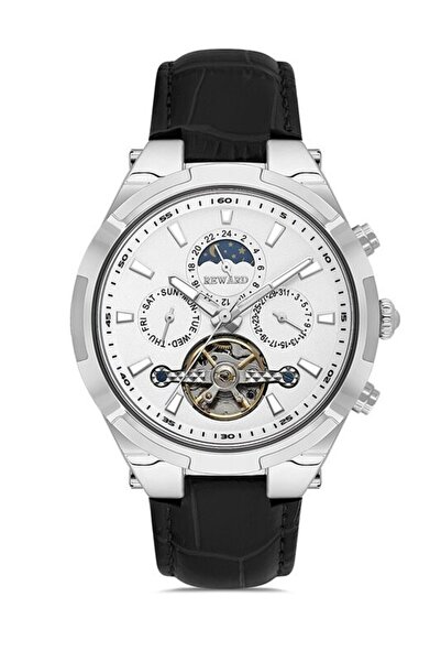 Reward Rd33013M Leather Cord Automatic Men Wrist Watch