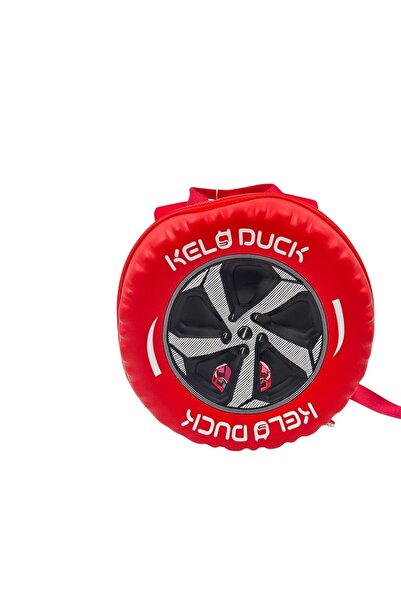 B&D Tire EVA Backpack for Kids – Red Lightweight Hard Shell School Backpack f...