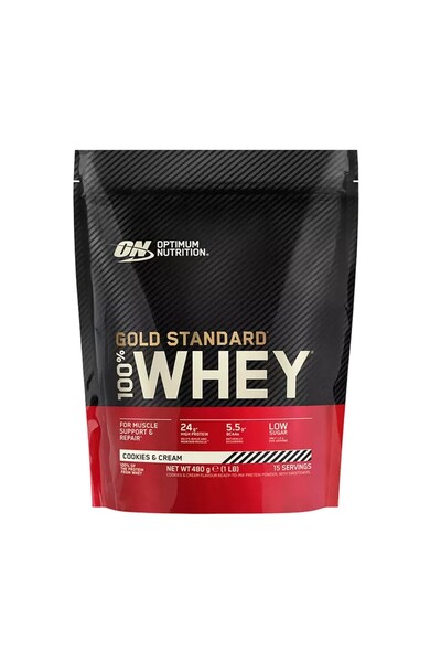 Optimum ON - Διατροφή 100% Ορός Πρωτεΐνης Gold Standard (450 γρ.) Γεύση Μπισκ...