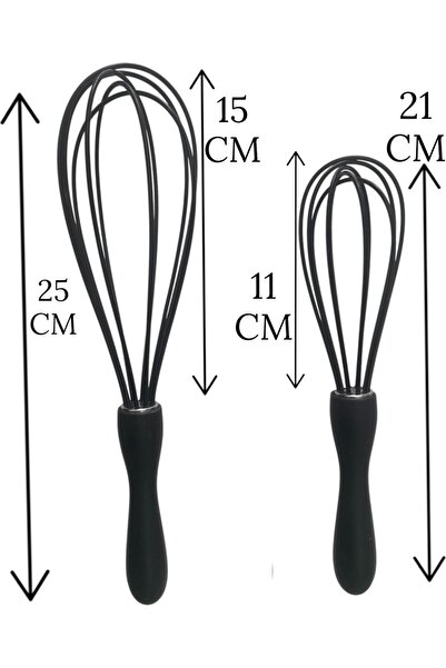 Global Ersat 2-Piece Silicone Whisk