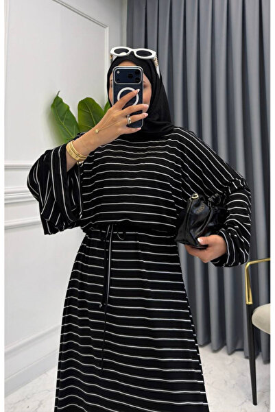 salisburys Women's Basic Striped Wide-Sleeve Skirt Suit