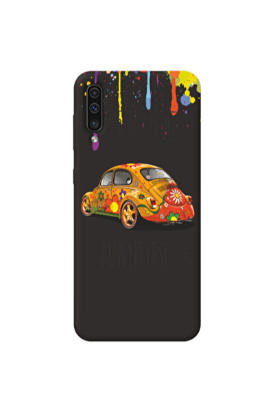 Other Samsung A70 Adventure Black Colored Silicone TPU Θήκη