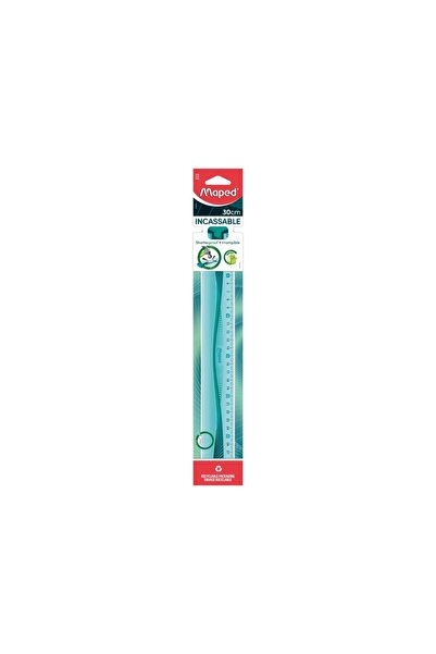 Maped Ruler Unbreakable 30 cm blue