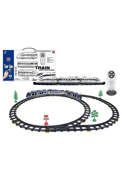 adar Jucarie tren set 39 piese lumina si sunet multicolor 0x29x49cm