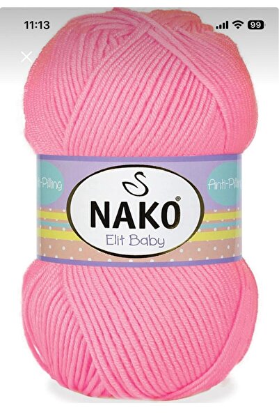 NAKO Elıtbayby Tüylenmez Bebeipi Pembe 6936