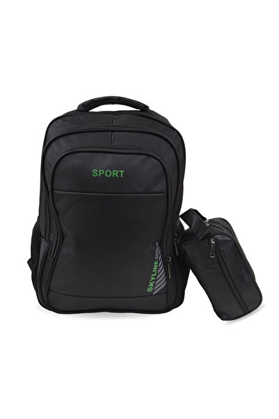 Genenic Backpack Set with a Handbag for School, Work, Travel, and Daily Use.