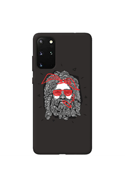 Other Samsung S20 Plus Cool glasses Black Colored Silicone TPU Θήκη
