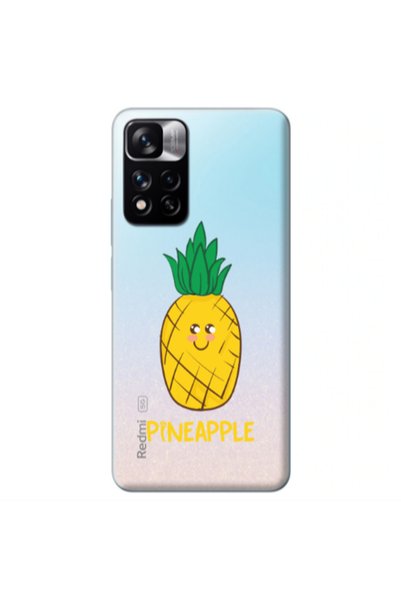 Other Xiaomi Redmi Note 11 Pro 5G Pineapple Transparent Silicone TPU Θήκη